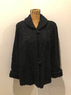 Vintage Rideau Furs Black Persian Lamb Fur Coat SOLD