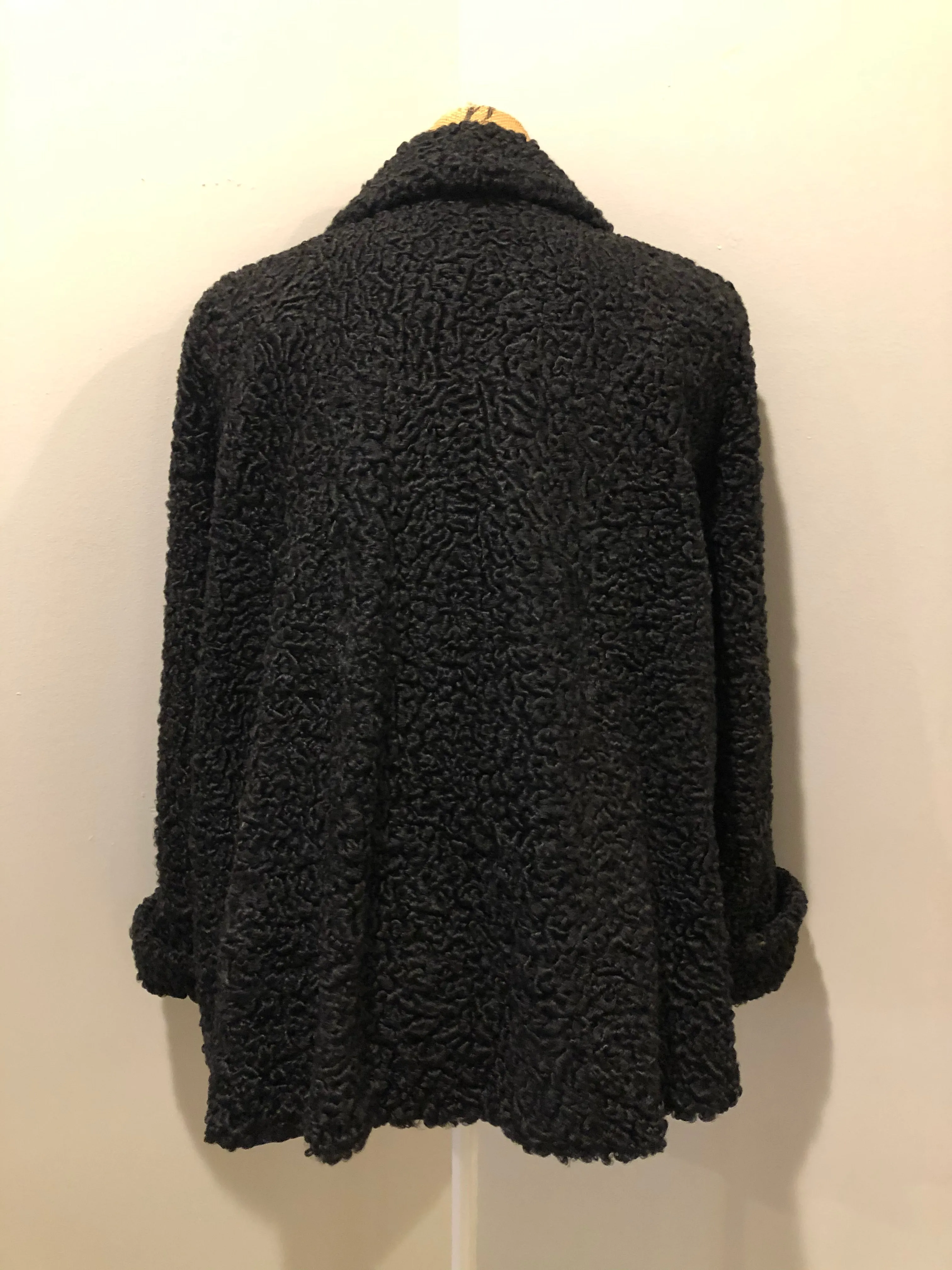 Vintage Rideau Furs Black Persian Lamb Fur Coat SOLD