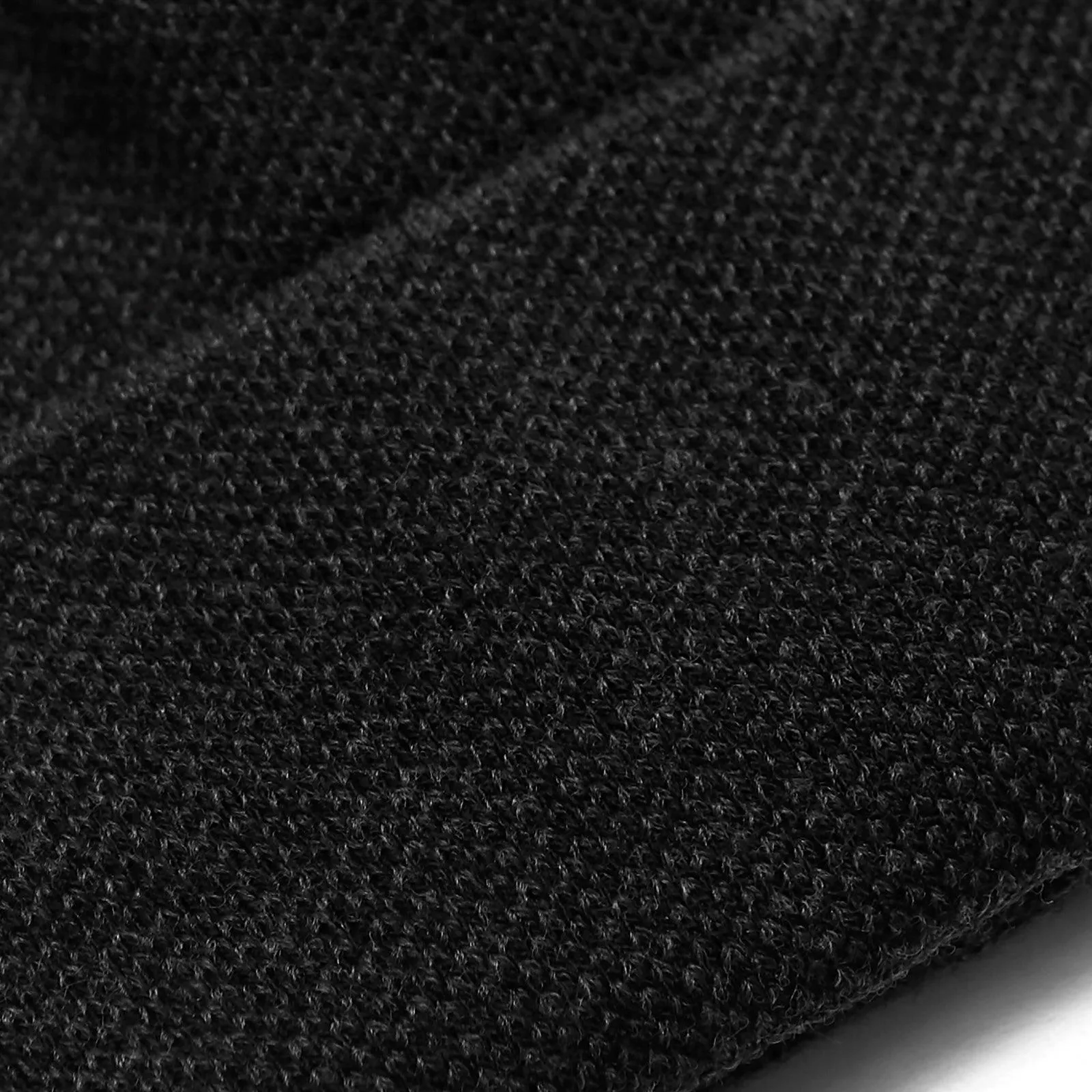 W6467 - Unisex Wooly Knitted Beanie Ski Hat Warm Winter Turn Up Chunky