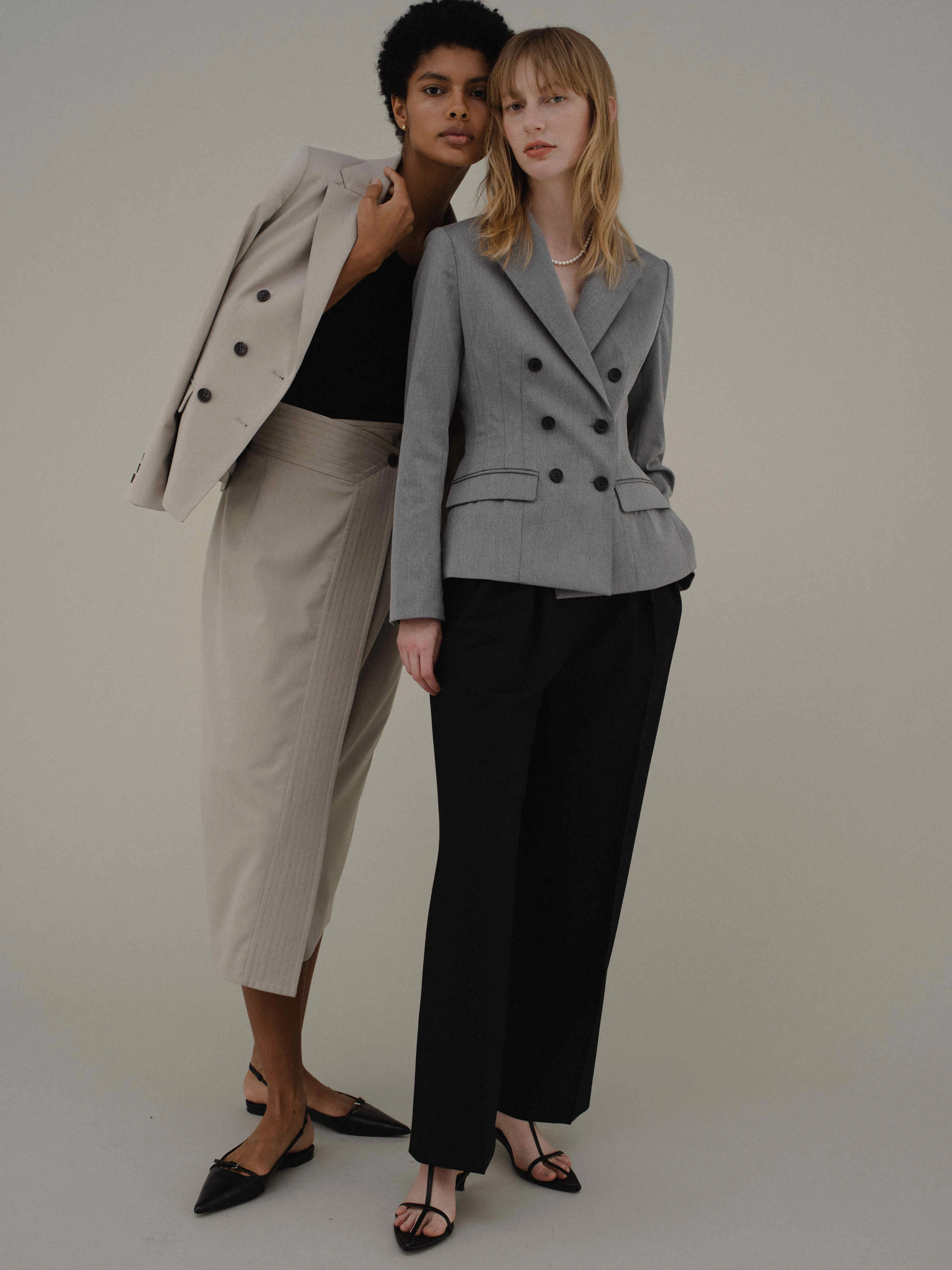 Waist Shape Tailored Jacket