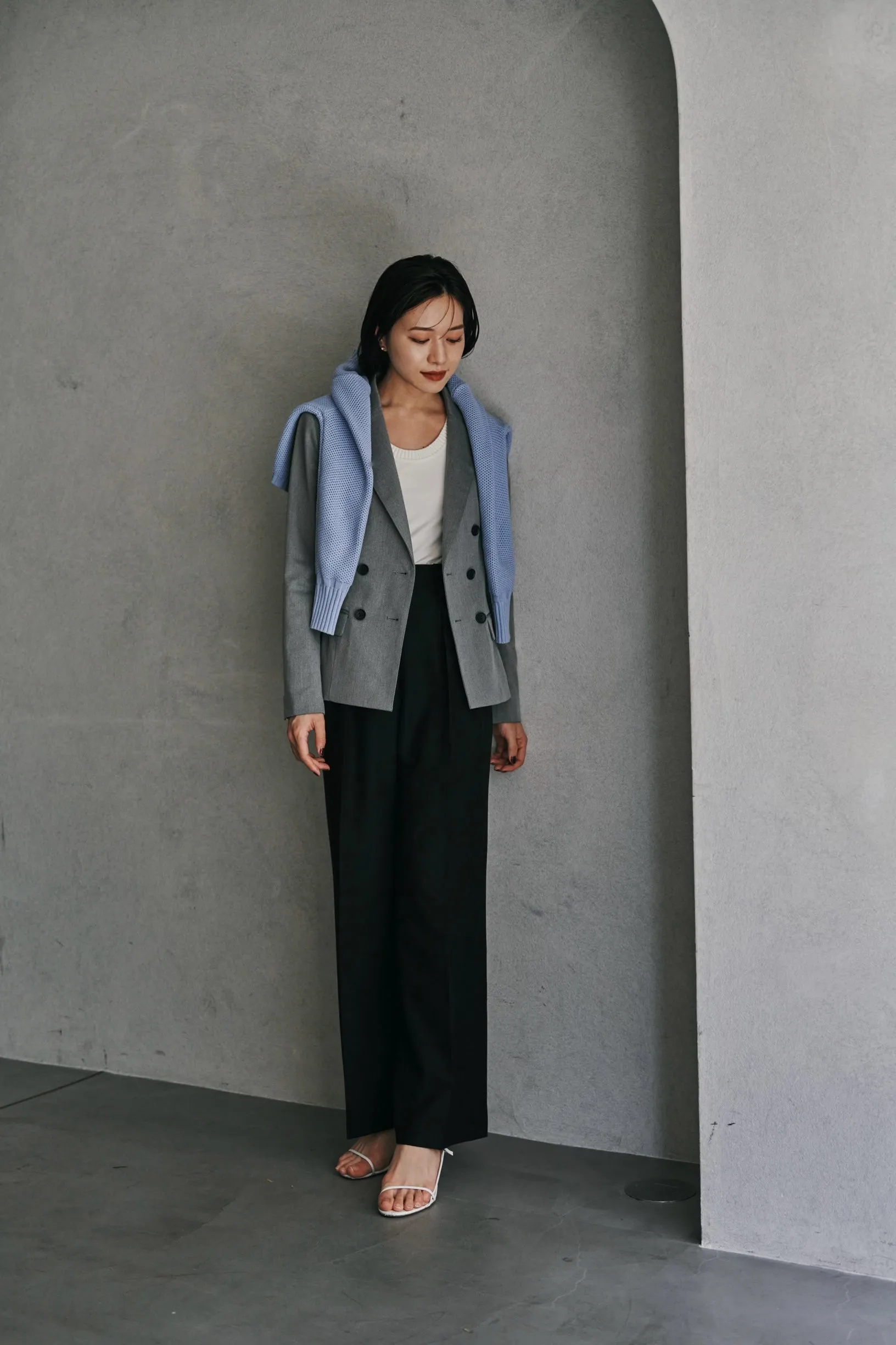 Waist Shape Tailored Jacket