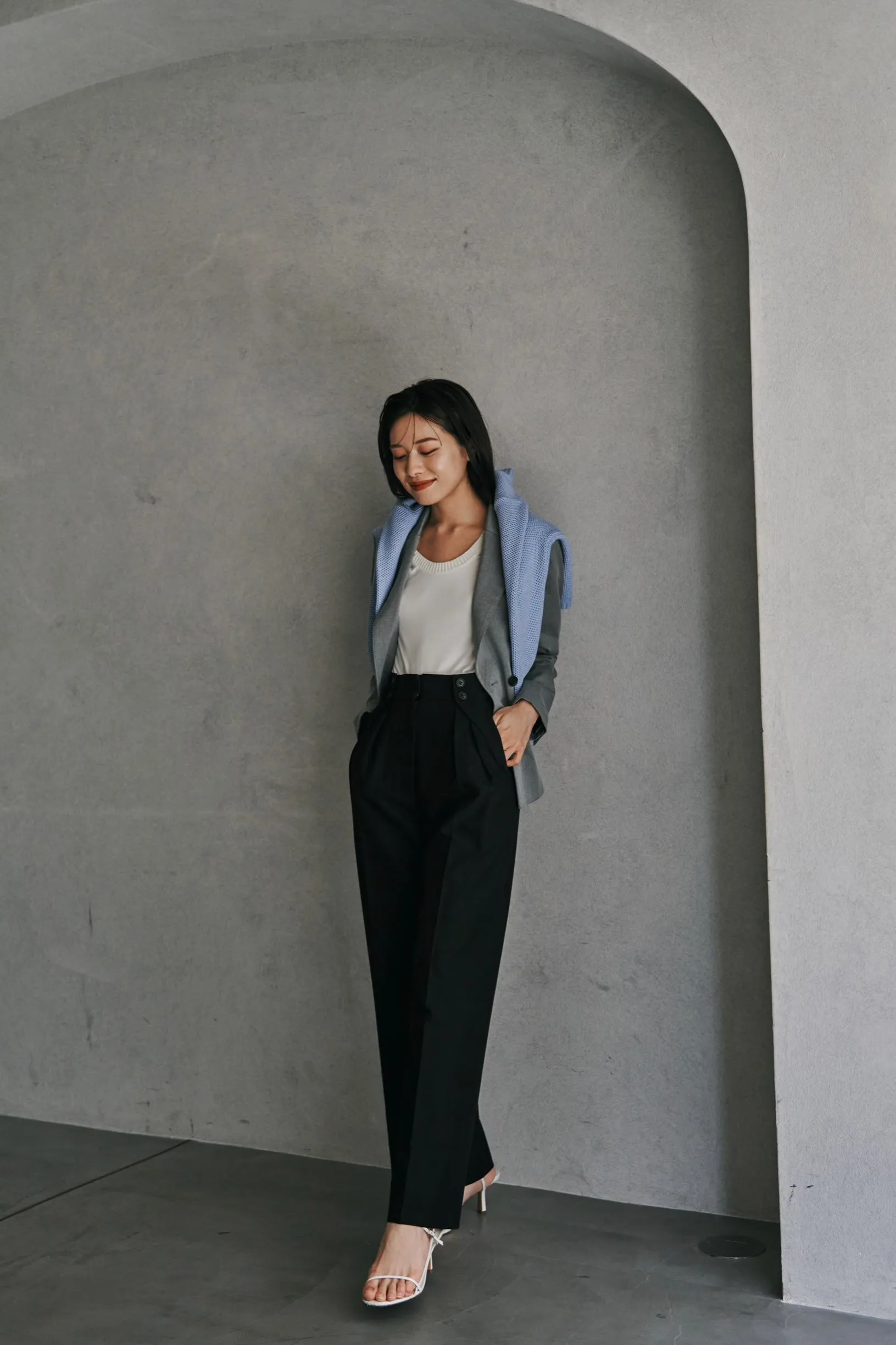 Waist Shape Tailored Jacket